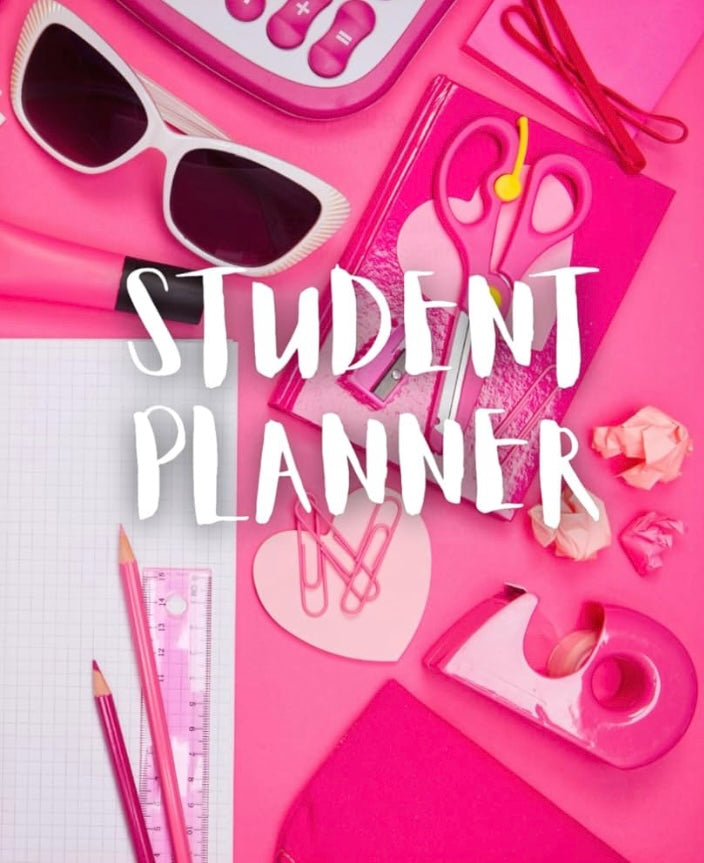 Pink Student Planner